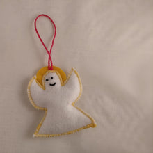 Handmade fabric Christmas tree ornament, Premium selection, Angel