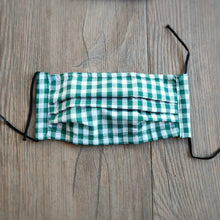 Handmade Eco-friendly face mask, Reversible face covering with filter pocket and removable nose wire, Matching mask case