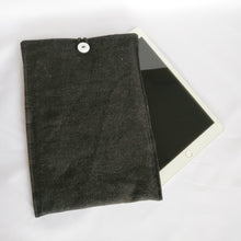 Black denim iPad Sleeve case (iPad Air 2/ iPad mini)