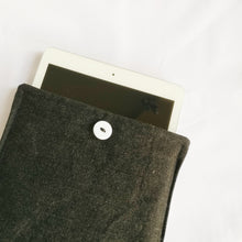 Black denim iPad Sleeve case (iPad Air 2/ iPad mini)