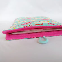 Cyan Robot-themed iPad Sleeve case (iPad Air 2/ iPad mini)
