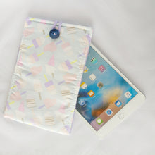 Baby blue ice-cream themed iPad Sleeve case (iPad Air 2/ iPad mini)