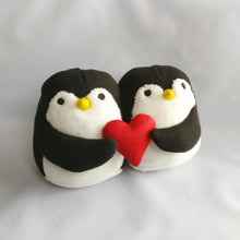 Handmade loving couple, Penguins plush toy, Stuffed toy