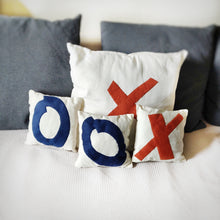 Tic-Tac-Toe, Funny, Pillow game, Cushion game with identical case