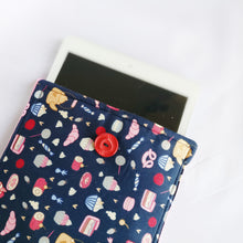 Dark blue Pastry-themed iPad Sleeve case (iPad Air 2/ iPad mini)