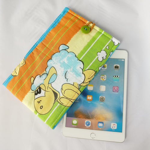 Colourful Sheep-themed iPad Sleeve case (iPad Air 2/ iPad mini)