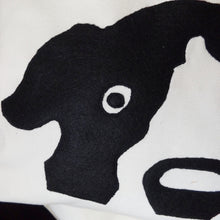 Black and white, Dog themed, Throw cushion Cover, Pillow cover (Combo or Single)